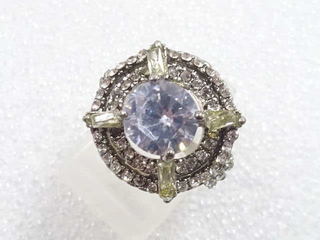 CRYSTAL FASHION RING / JP SIZE 8.5